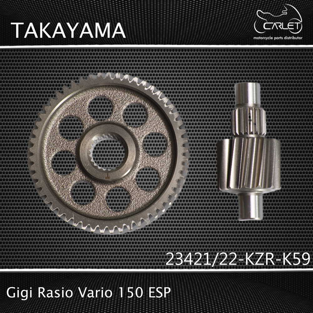 Takayama Gigi Rasio Besar + Kecil Vario 150 ESP K59 (13T / 53T)